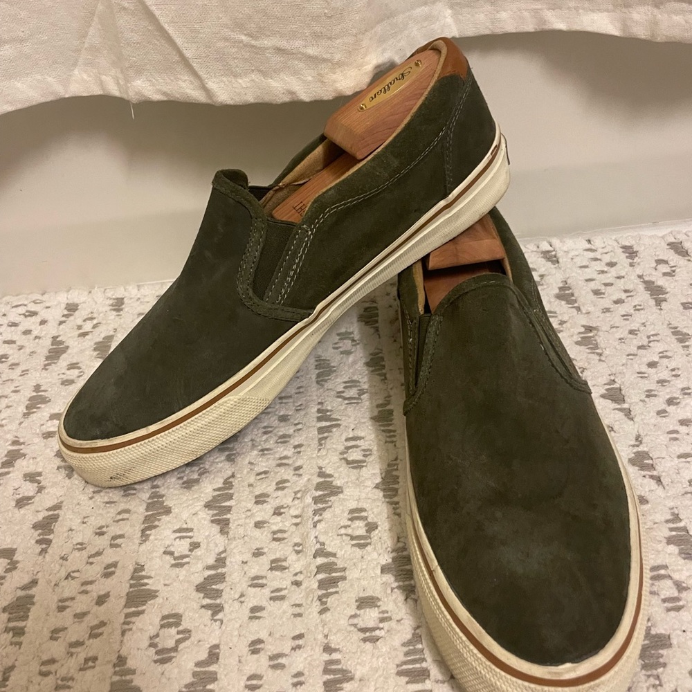 Mens bass slip on loafers
